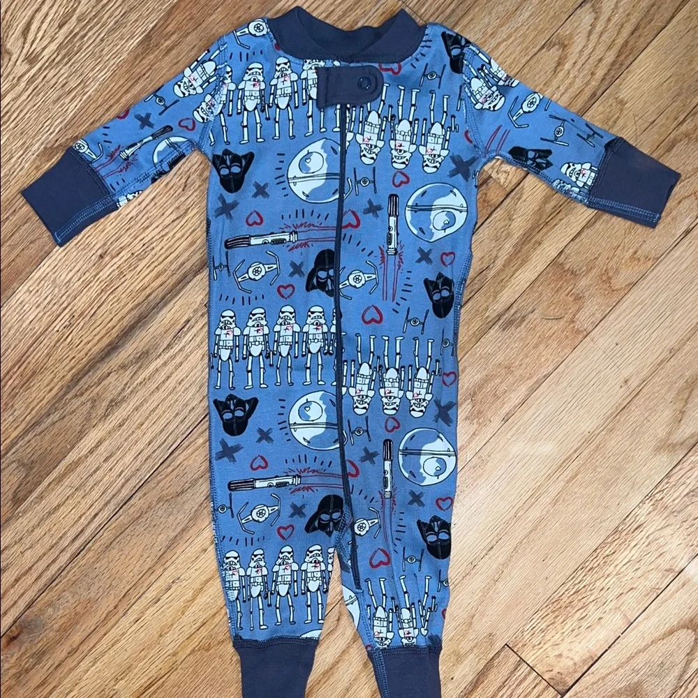Hanna Andersson Star War One-piece pjs